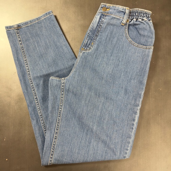 L.L. Bean‎ Faded Stretch Double L Jean CW Misses 12M/T Tall 0GTN5 - Picture 5 of 15